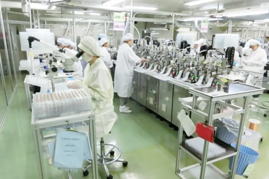 I.M.E.(THAILAND) CO.,LTD. (タイ工場)の中の様子