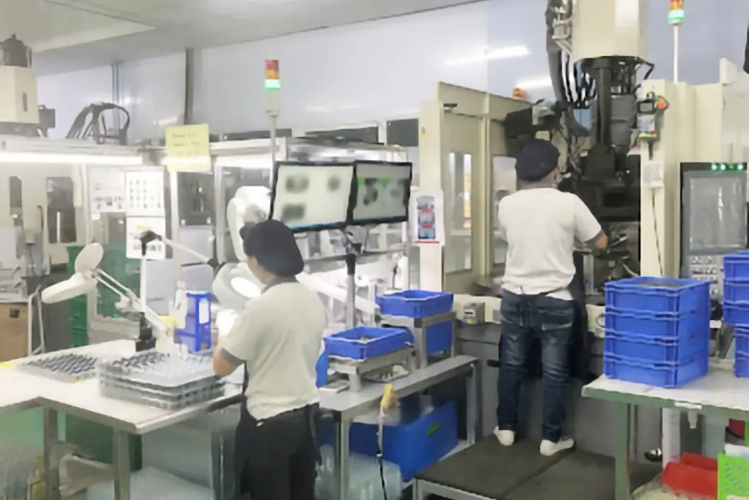 I.M.E.(THAILAND) CO.,LTD. (タイ工場)の中の様子