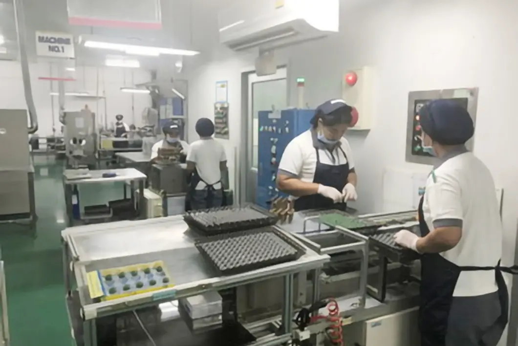I.M.E.(THAILAND) CO.,LTD. (タイ工場)の中の様子